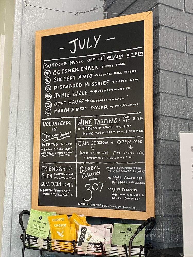 Global Gallery Coffee Shop - Columbus, OH menu_pic