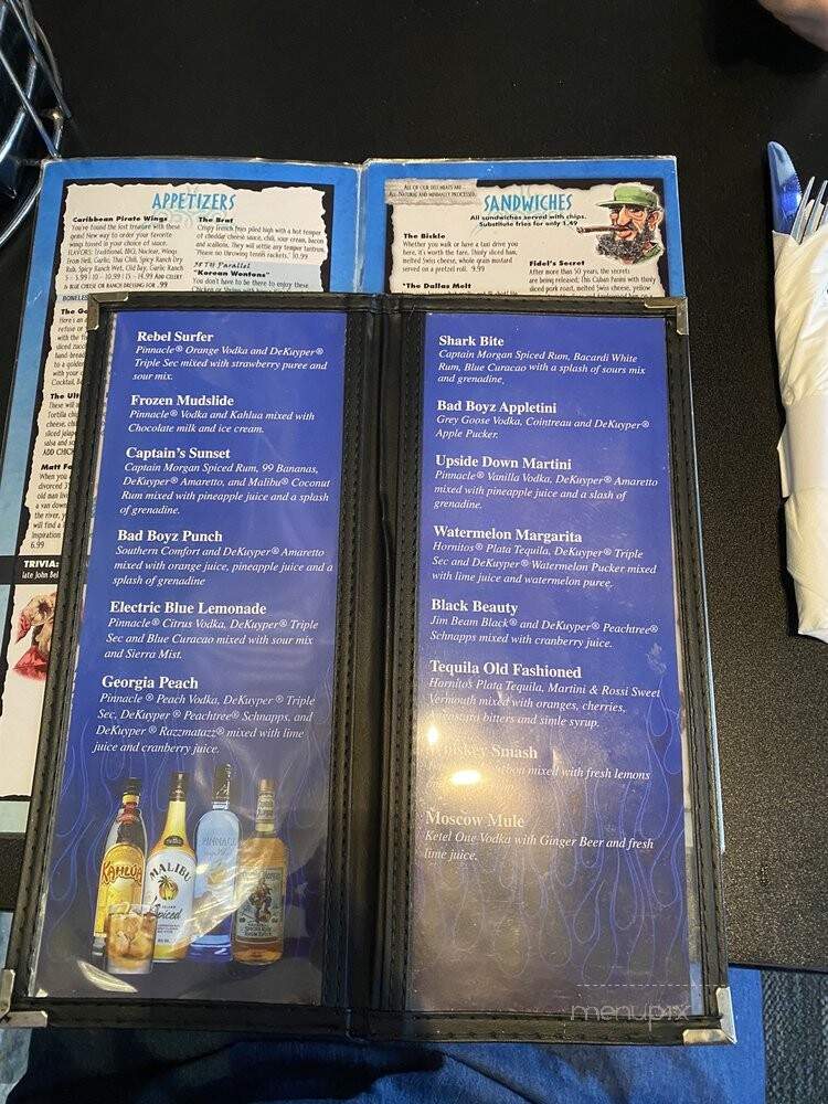 Bad Bous Bistro - Bedford, PA menu_pic