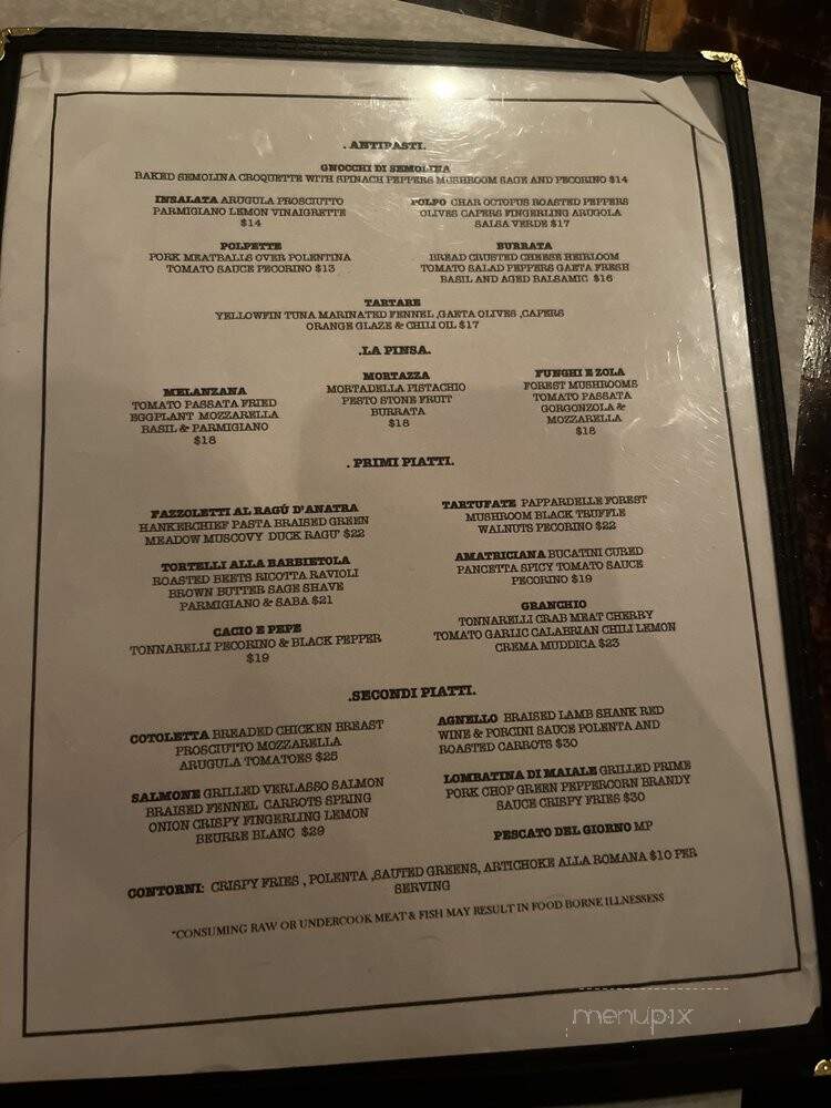 Melagrano - Philadelphia, PA menu_pic