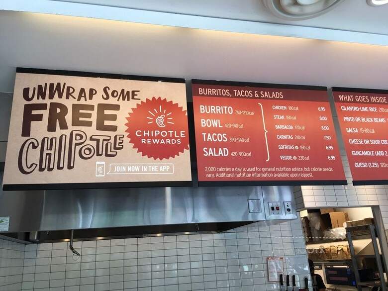 Chipotle - Market Square - Pittsburgh, PA menu_pic
