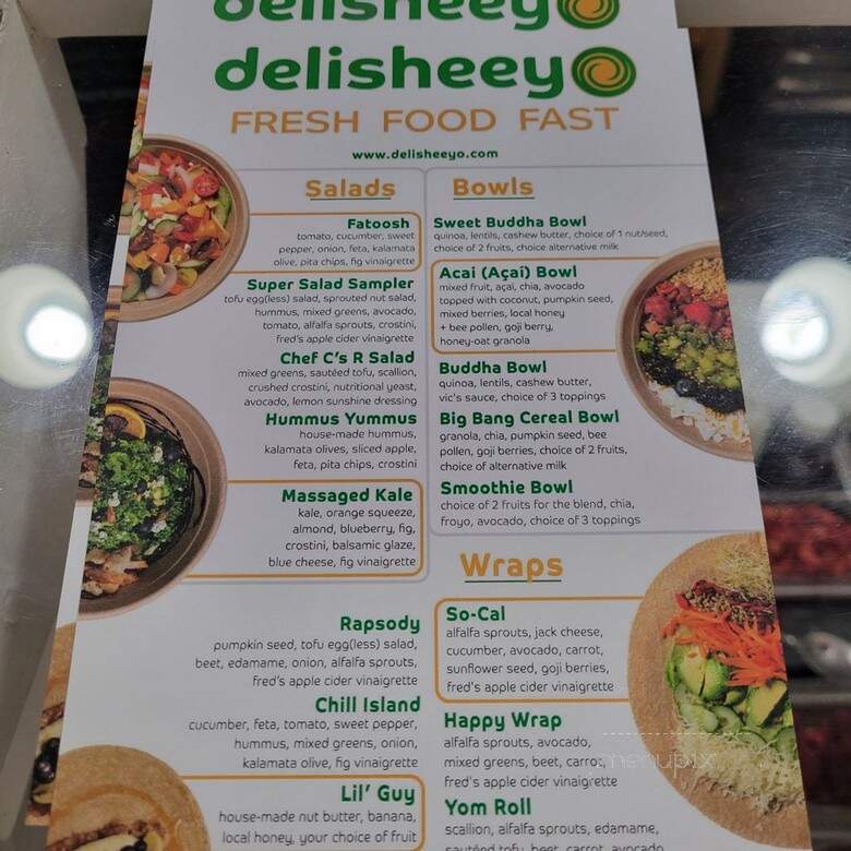 delisheeeYo - Hilton Head Island, SC menu_pic