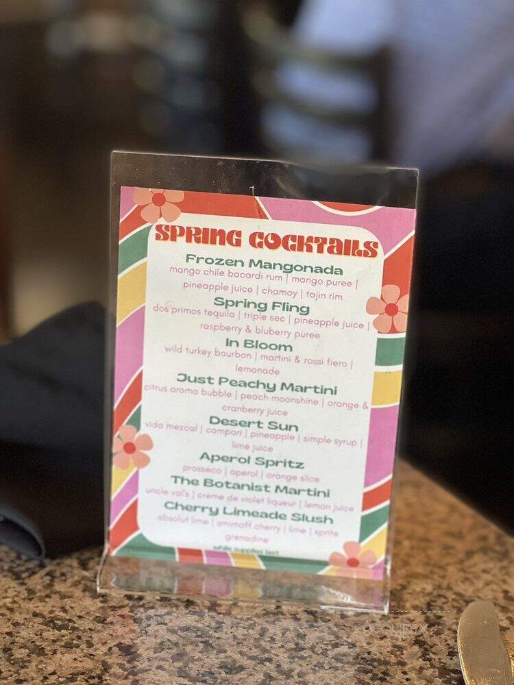 The Boulevard Bar and Grille - Murfreesboro, TN menu_pic