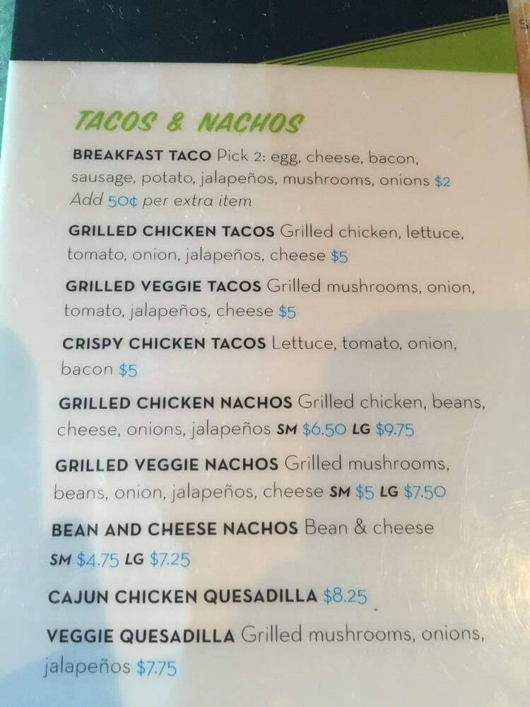 The Common Interest - Austin, TX menu_pic