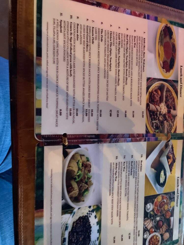 Desta Ethiopian restaurant - Dallas, TX