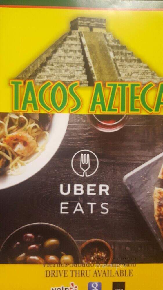 Tacos Azteca - Grand Prairie, TX menu_pic