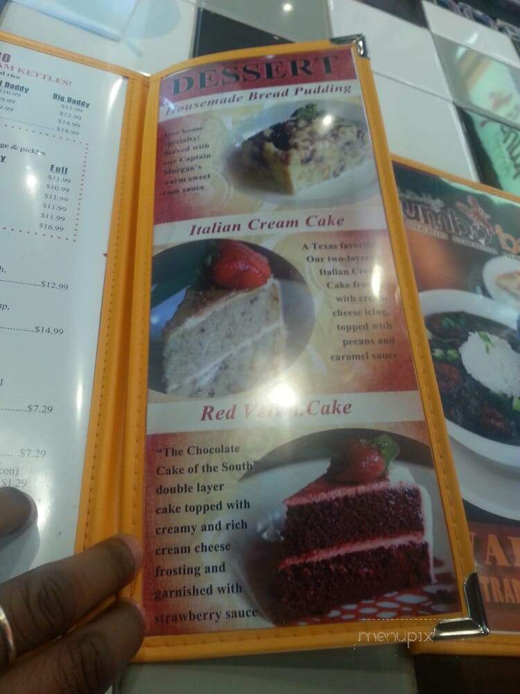 Little Daddy's Gumbo Bar - League City, TX menu_pic