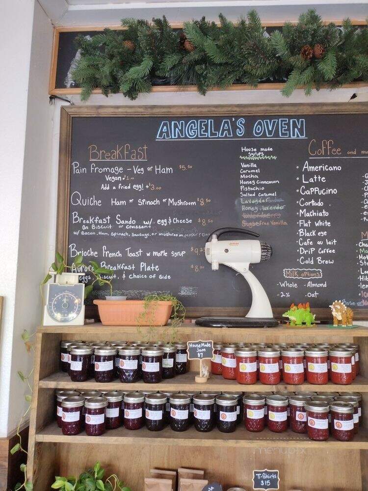 Angela's Oven - Houston, TX menu_pic