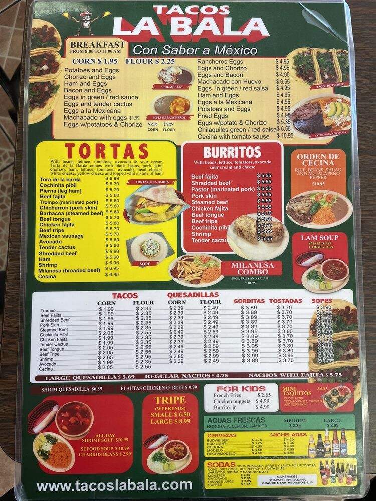 Tacos la Bala #2 - Houston, TX