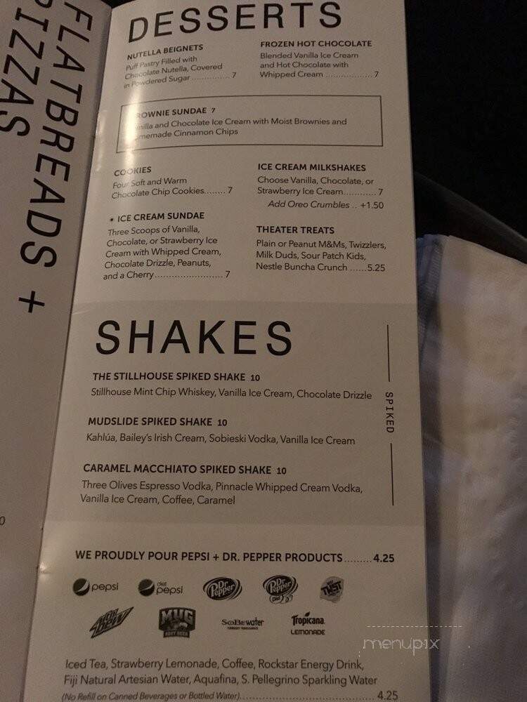 Studio Movie Grill - Houston, TX menu_pic