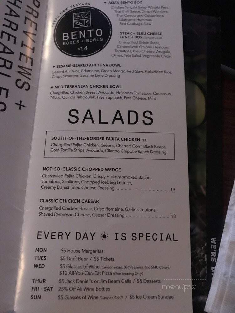 Studio Movie Grill - Houston, TX menu_pic