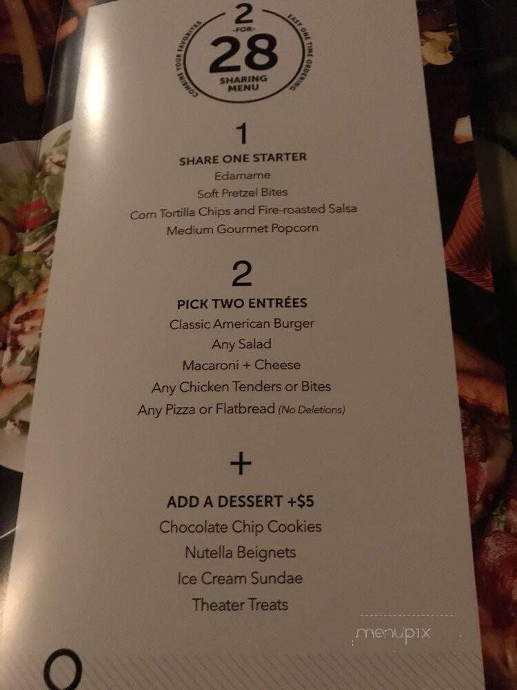 Studio Movie Grill - Houston, TX menu_pic