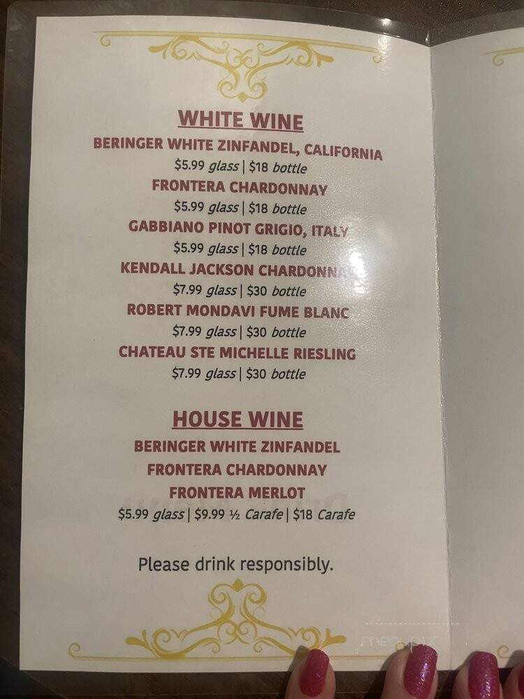 India Palace 2 - San Antonio, TX menu_pic