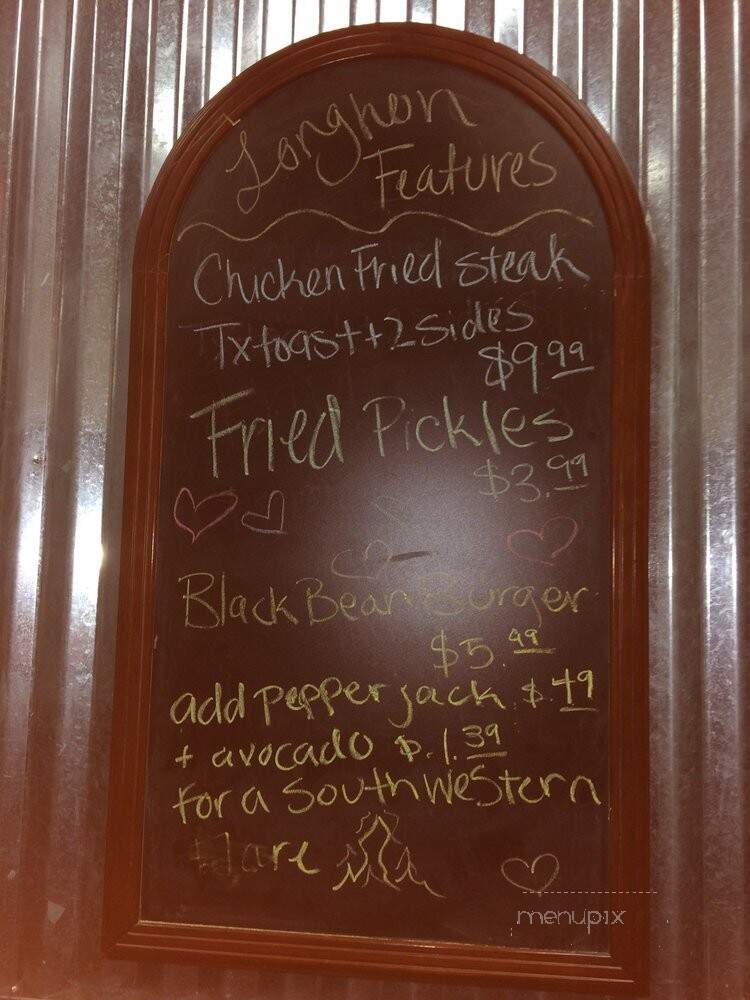 Longhorn Cafe - San Antonio, TX menu_pic