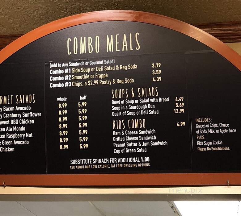 Kneaders - Salt Lake, UT menu_pic