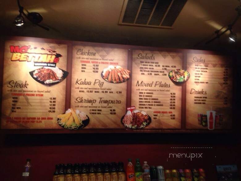 Mo' Bettah Steaks - Logan, UT menu_pic