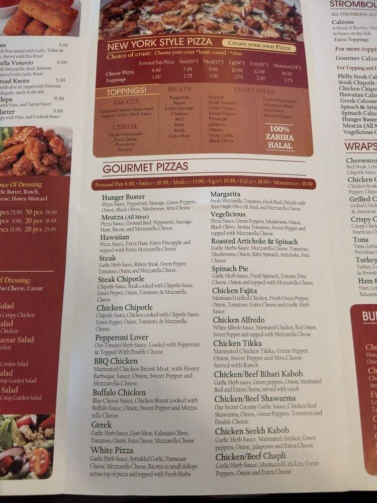 Pizza and Gyro - Springfield, VA menu_pic