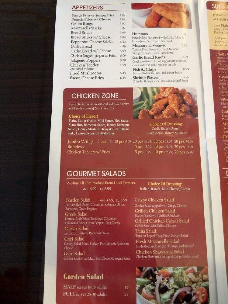 Pizza and Gyro - Springfield, VA menu_pic