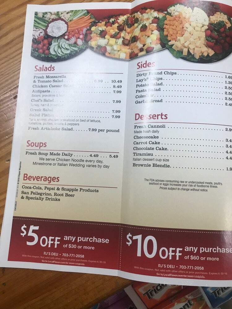 RJ's Deli - Leesburg, VA