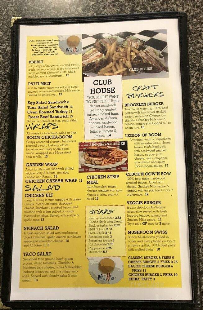 Highway Diner - Rochester, WA menu_pic