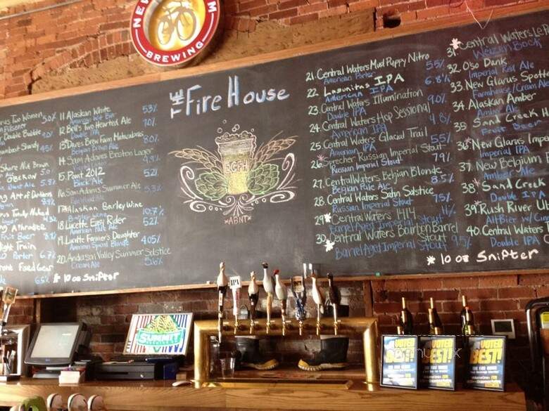 The Eau Claire Fire House - Eau Claire, WI menu_pic