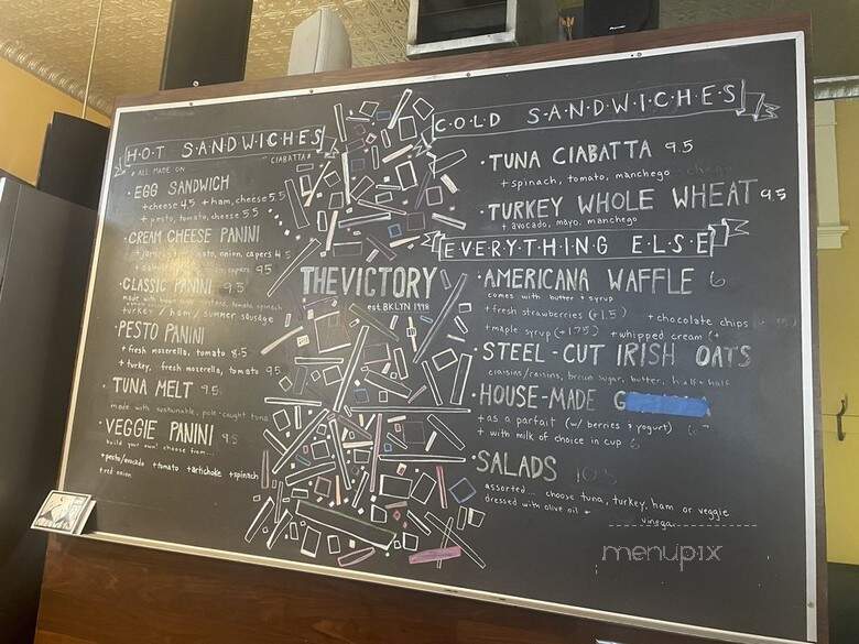 The Victory - Madison, WI menu_pic