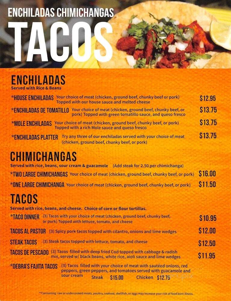 La Fuente - Milwaukee, WI menu_pic