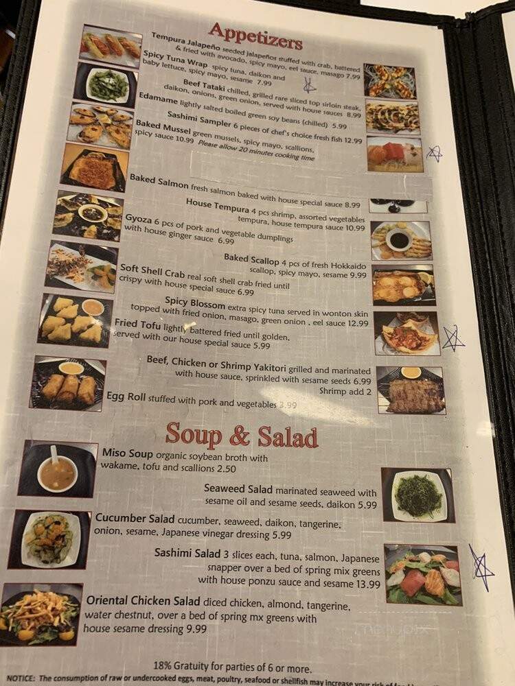 House of Sushi - Casper, WY menu_pic