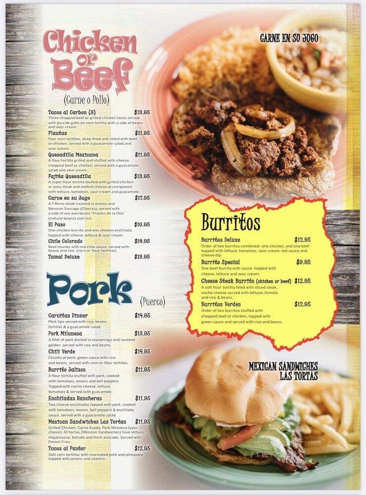 Chimi's Authentic Mexican Cuisine - Saint Peters, MO menu_pic