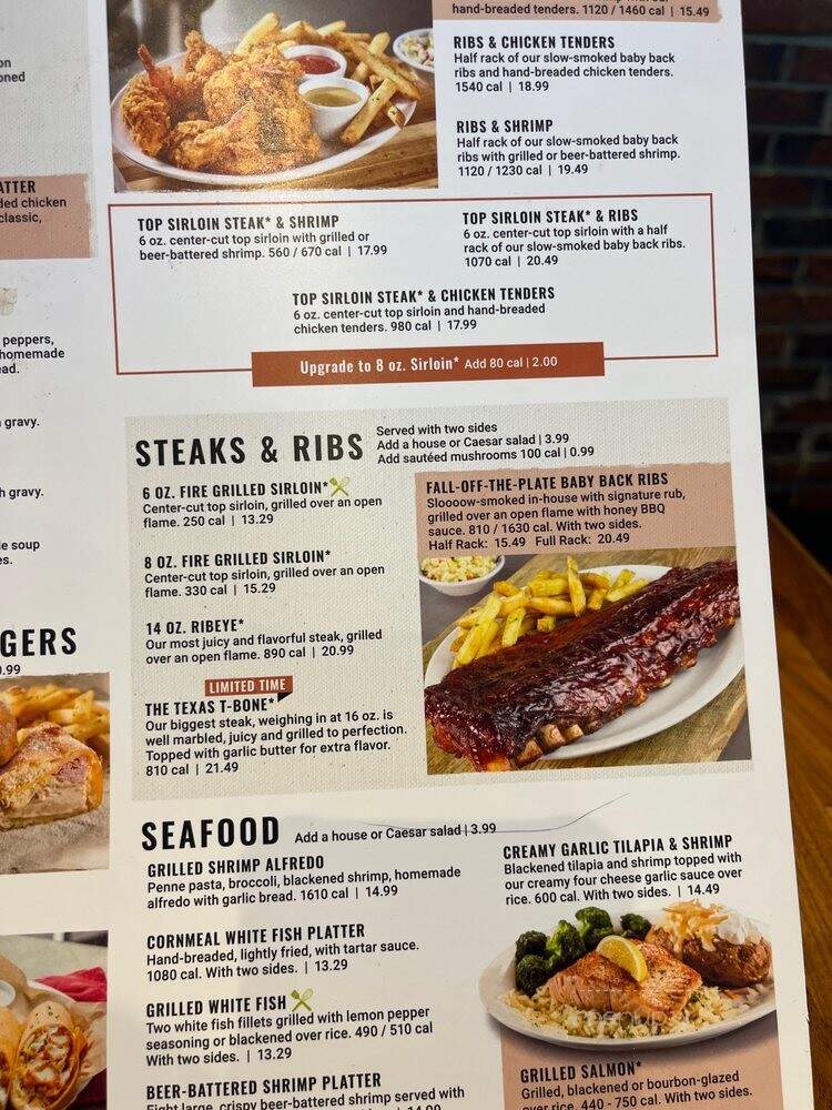 Cheddar's Casual Cafe - Mount Juliet, TN menu_pic