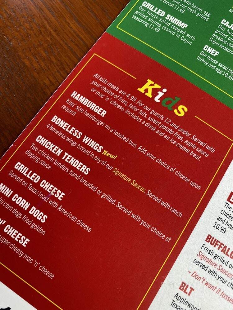 Jefferson's Hoover - Hoover, AL menu_pic