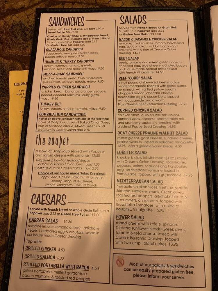 Judie's - Amherst, MA menu_pic