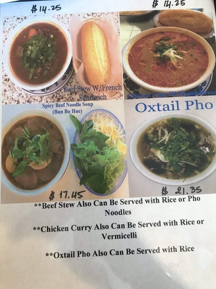 Pho & Co - Kapolei, HI menu_pic