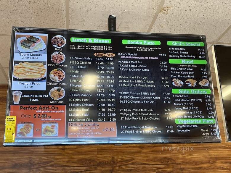 Pearl's Korean BBQ - Waipahu, HI menu_pic