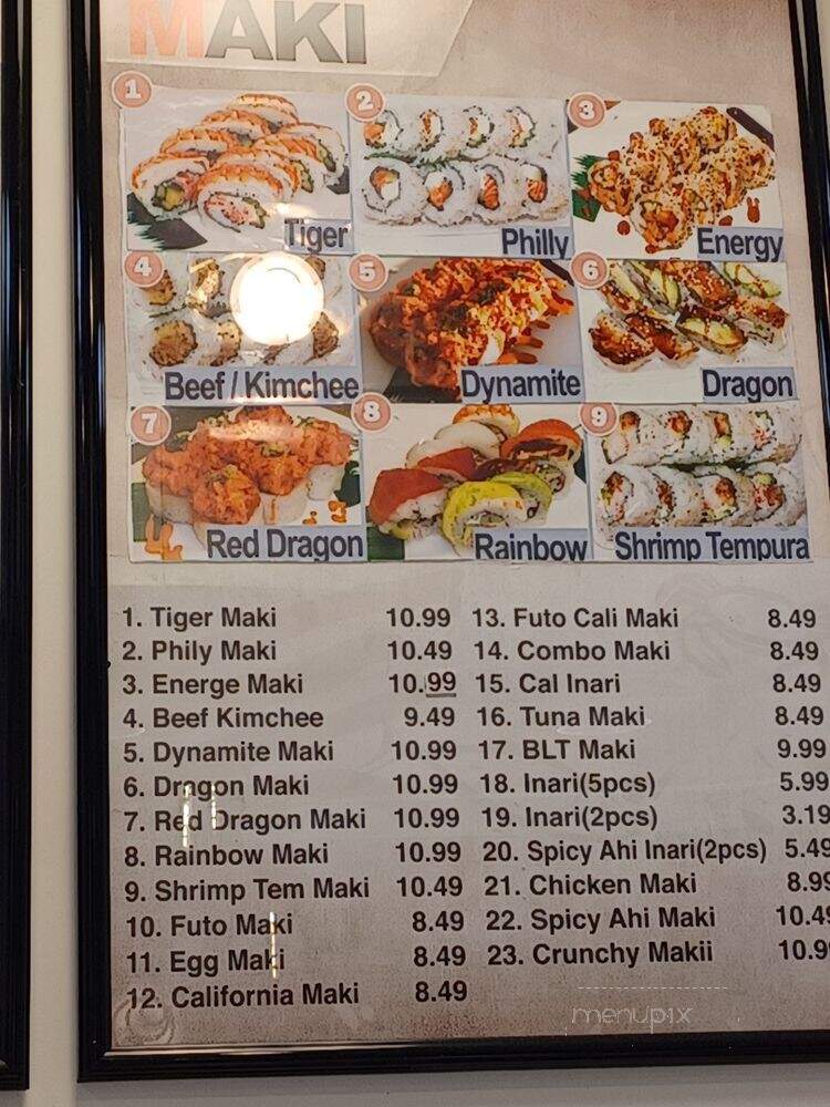 Sushiman - Pearl City, HI menu_pic