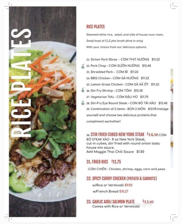 Cuu Long - Honolulu, HI menu_pic