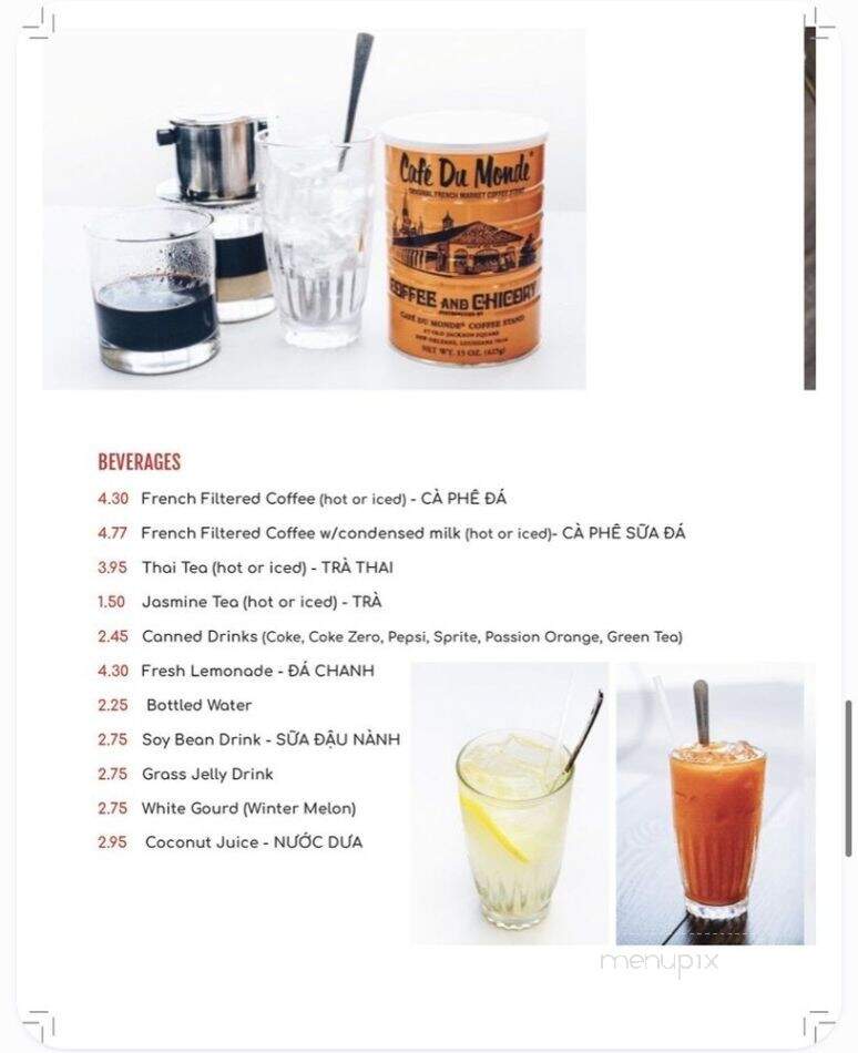 Cuu Long - Honolulu, HI menu_pic
