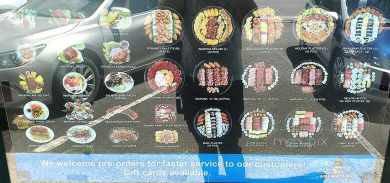Waipuna Sushi - Honolulu, HI menu_pic
