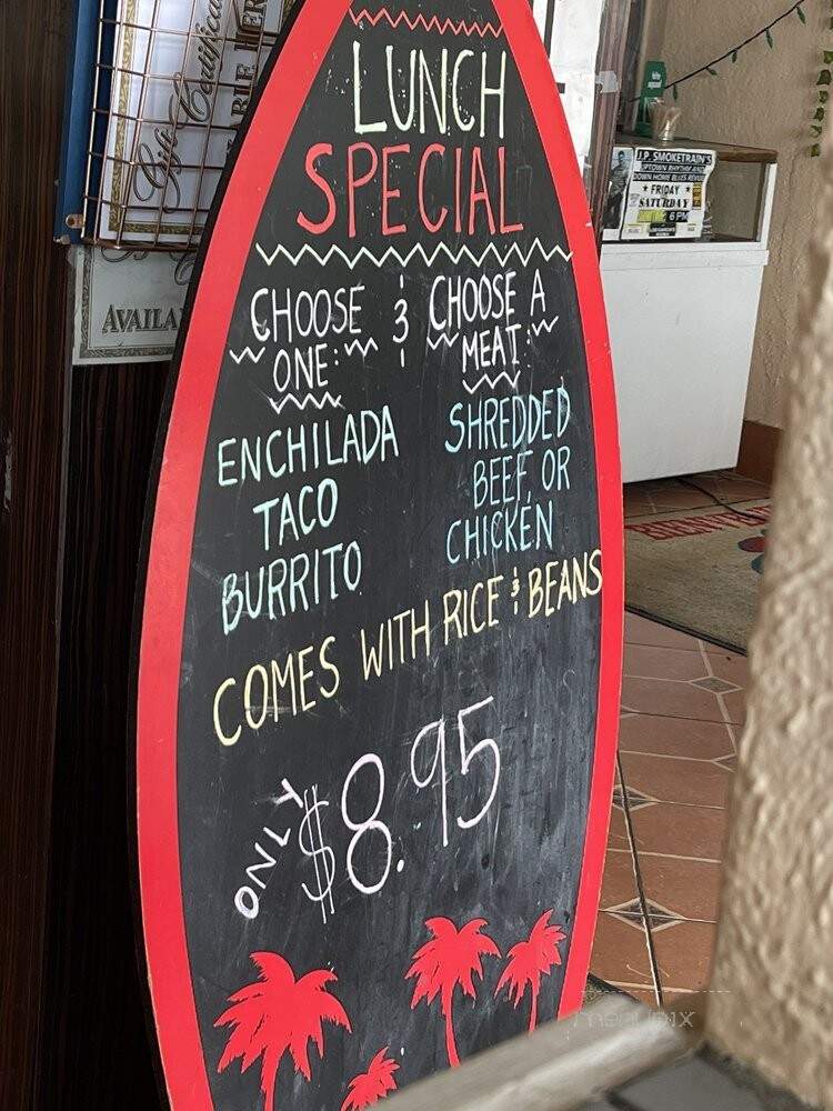 Los Garcia's - Kailua, HI menu_pic