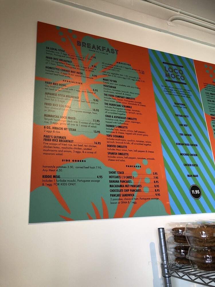 Food Co - Kailua, HI menu_pic