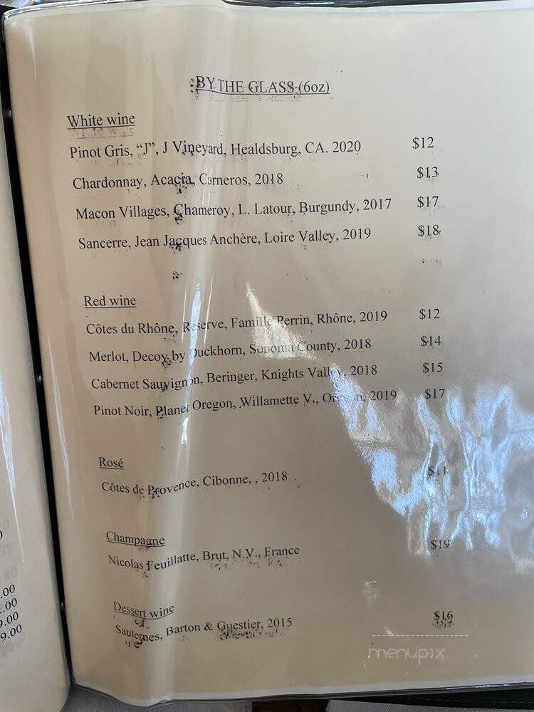 Gerard's Restaurant - Lahaina, HI menu_pic