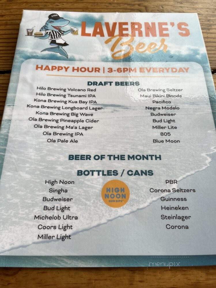 Durty Jakes Cafe & Bar - Kailua Kona, HI menu_pic