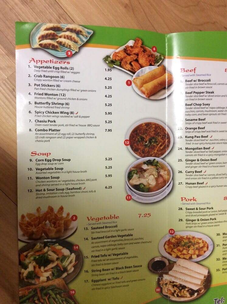 Cheng Chop Suey - Hilo, HI menu_pic