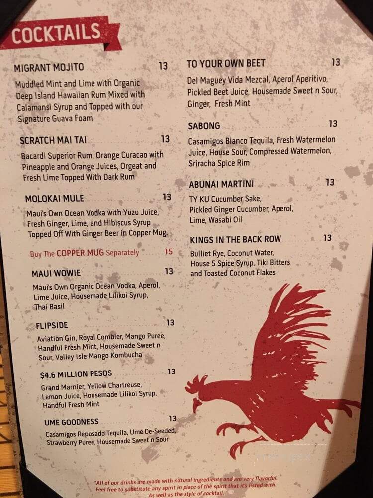 Chef Tracy - Kihei, HI menu_pic