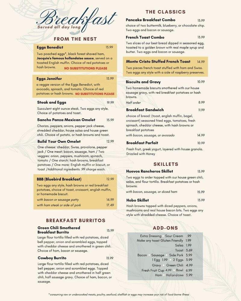 Cheese Barrel - Casper, WY menu_pic
