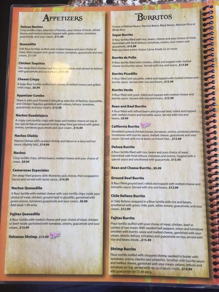 Fiesta Guadalajara - Rock Springs, WY menu_pic