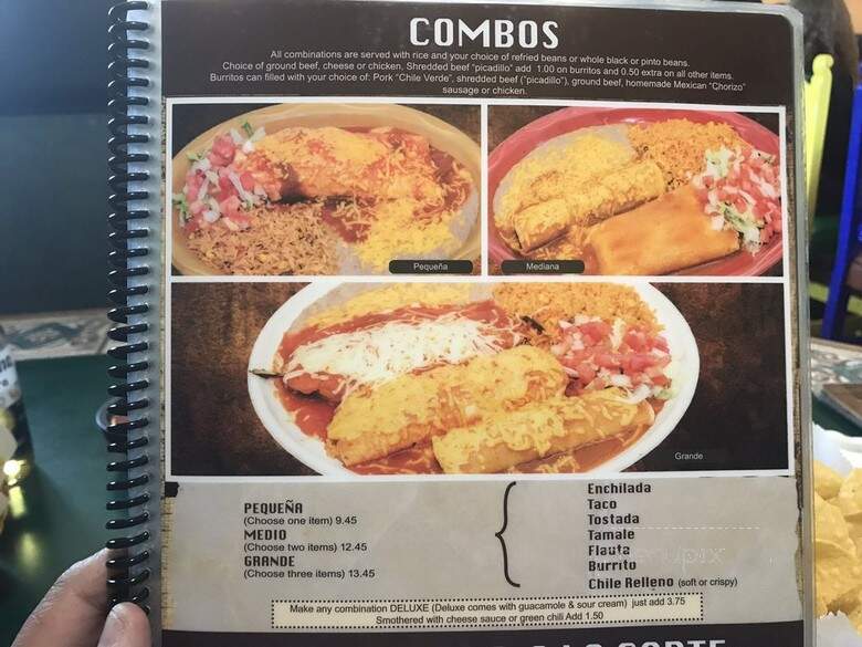Guadalajara Mexican Restaurant - Cheyenne, WY menu_pic
