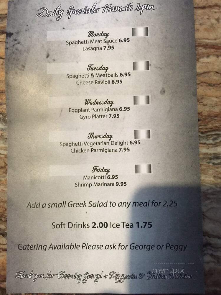 George's Italian Pizzaria - Houston, TX