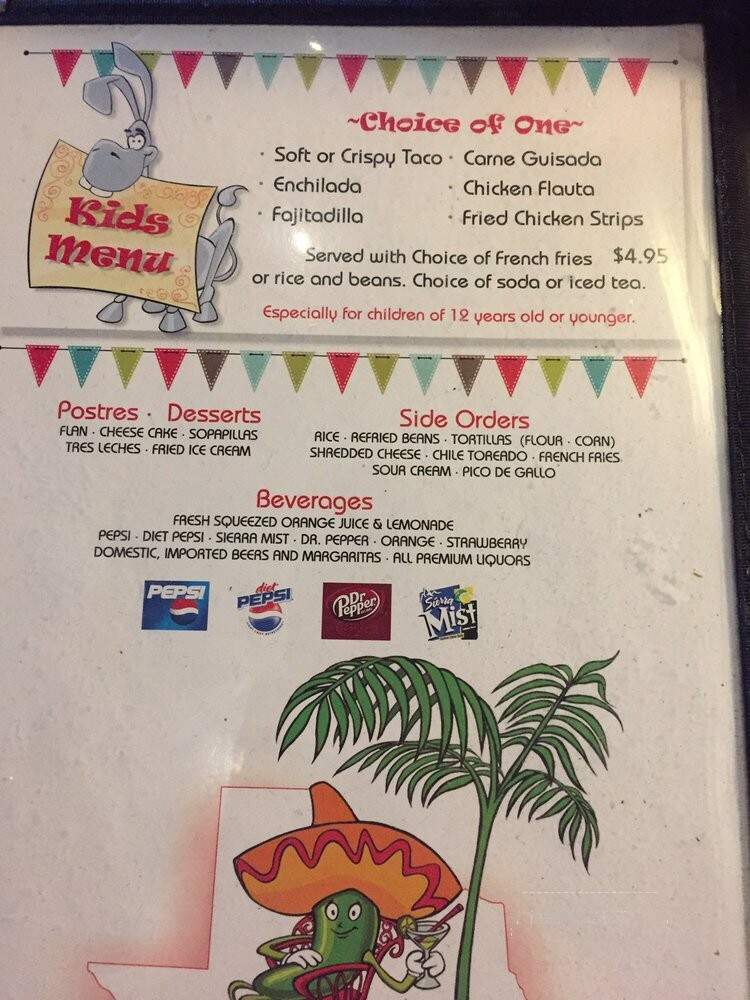 Don Carlo's Restaurant - Houston, TX menu_pic