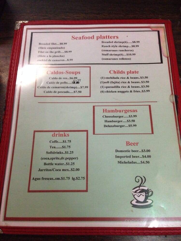 Don Luis Mexican Restaurant - Houston, TX menu_pic