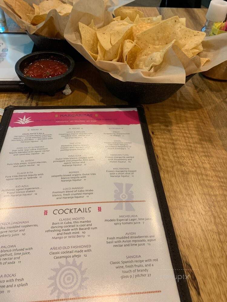 Escalante's Mexican Grill - Houston, TX menu_pic